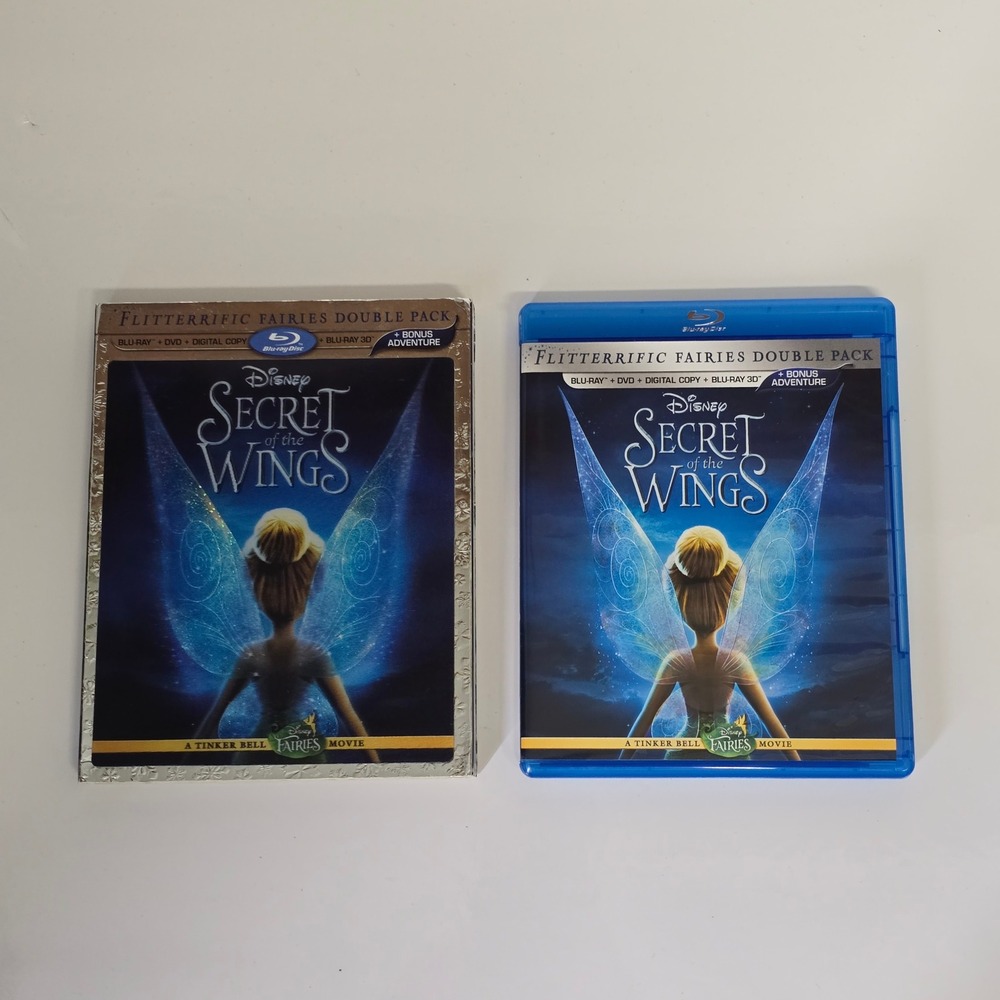 Secret of the Wings Blu-ray DVD 3D‎ 2012 Fantasy Animation Disney [Missing DVD]